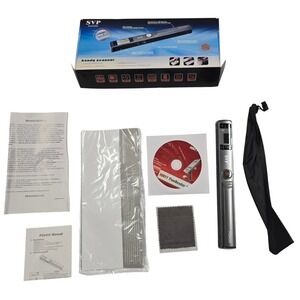 SVP PS4400 Handy Scanner Portable Document Scanner Color Mono LCD USB Port